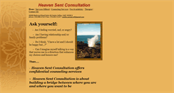 Desktop Screenshot of heavensentconsult.com